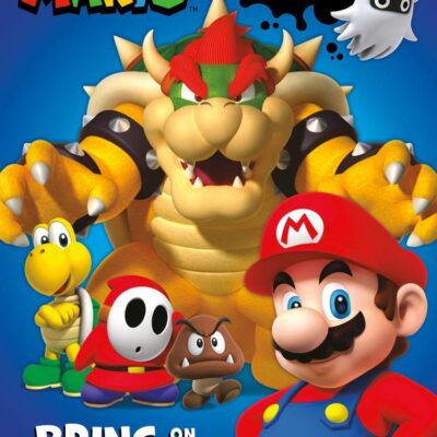 Official Super Mario: Bring on the Bad Guys!: An illustrated Sticker Activity Book – perfect for kids and fans of the video game!