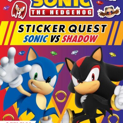 Sonic the Hedgehog Sticker Quest: Sonic vs Shadow: Sticker Activity Book packed with puzzles and over 200 stickers! Perfect for fans of the games, movies and TV shows