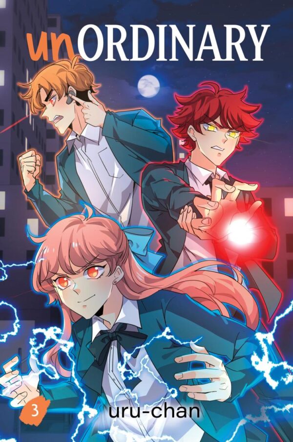 unOrdinary book 3: New for 2025, the third book of Webtoon’s biggest and most popular action-packed supernatural manga YA web comics!