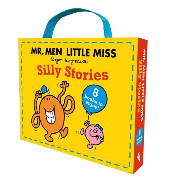 Mr. Men Little Miss Silly Stories Collection: 8 Book Box-Set: 8 Funny Classic Illustrated Stories for children in a gift-set carry case, the perfect gift for Christmas!