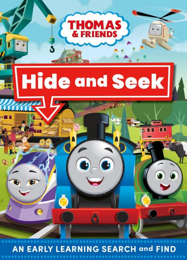 Thomas & Friends Hide and Seek – Search and Find: New for 2025! A Thomas the Tank Engine search & find activity book perfect for young children aged 2, 3, 4, 5 and up!
