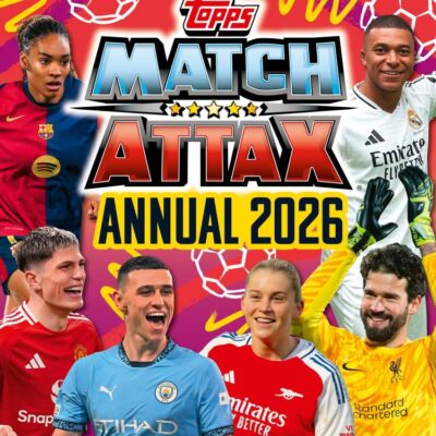 Match Attax Annual 2026: The best official illustrated football annual, brand new for 2026 and full of action – the perfect gift for footy-loving kids and teens this Christmas!