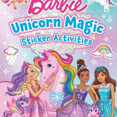 Barbie Unicorn Magic Sticker Activity Book: Magical sticker activities, puzzles and scenes – the perfect gift for Barbie fans!