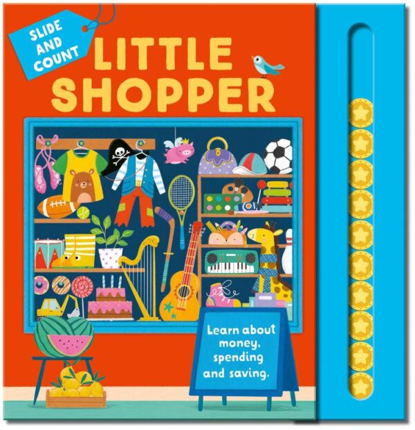Little Shopper: A brand new illustrated book for 2025, helping children learn about money, spending and saving.