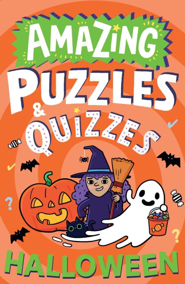 Amazing Halloween Puzzles and Quizzes: A new children’s illustrated activity book for 2025, packed with Halloween-themed brain teasers. (Amazing Puzzles and Quizzes for Every Kid)