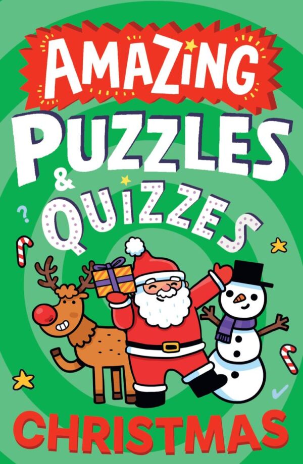 Amazing Christmas Puzzles and Quizzes: A new children’s illustrated activity book for 2025, packed with festive-themed brain teasers. (Amazing Puzzles and Quizzes for Every Kid)