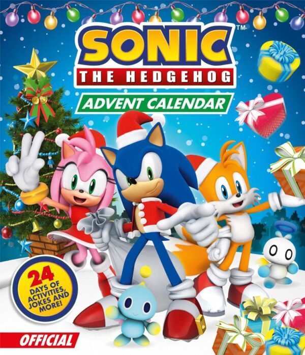 Sonic the Hedgehog Advent Calendar: NEW for 2025, a festive collection of books, activities, crafts and surprises! The perfect gift for kids who are fans of the movies, TV shows and games!