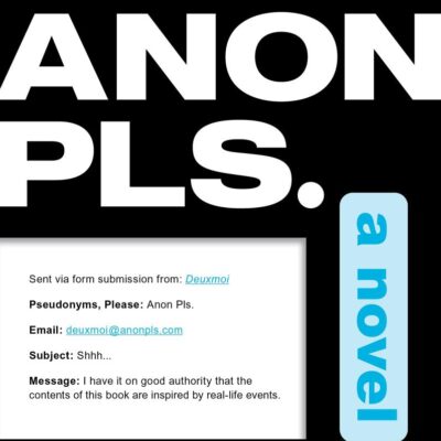 Anon Pls.: A Novel