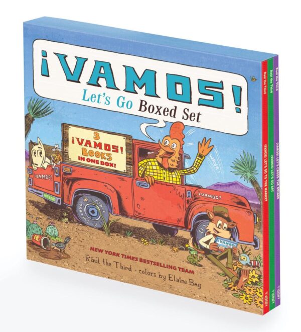 ¡Vamos! 3-Book Paperback Picture Book Box Set: Vamos! Let's Go to the Market / Vamos! Let's Go Eat / Vamos! Let's Cross the Bridge (World of Vamos!)