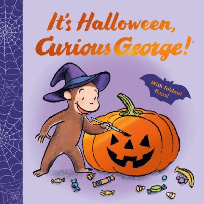 It’s Halloween, Curious George!: Includes 7 Fold Out Flaps for Interactive Fun