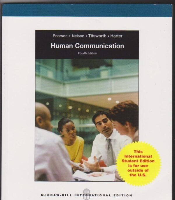 Human Communication 4Ed (Ie) (Pb 2011)