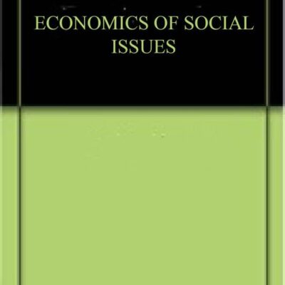 ECONOMICS OF SOCIAL ISSUES