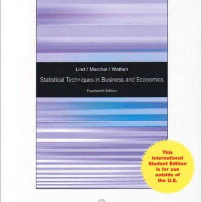 STATISTICAL TECHNIQUES IN BUSINESS AND ECONOMICS WITH STUDENT CD