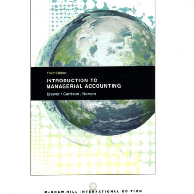 INTRODUCTION TO MANAGERIAL ACCOUNTING