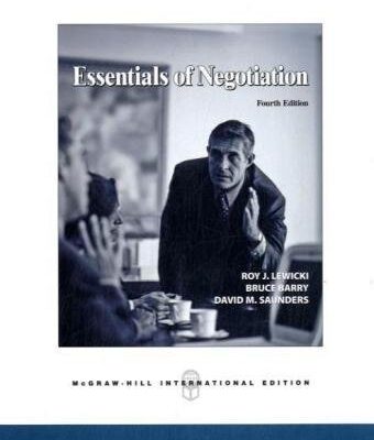 Essentials of Negotiation