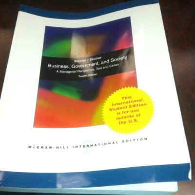 BUSINESS, GOVERNMENT AND SOCIE