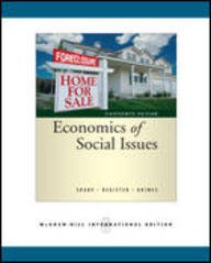 ECONOMICS OF SOCIAL ISSUES 18ED (IE)