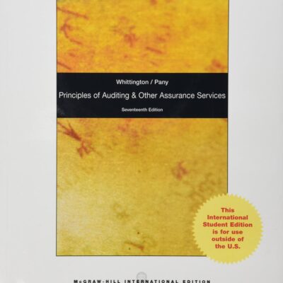 Principles Of Auditing And Other Assurance Services 17Ed (Ie) (Pb 2010)
