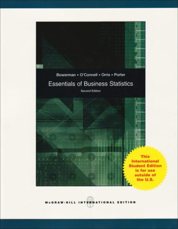 Essentials of Business Statistics with Student CD
