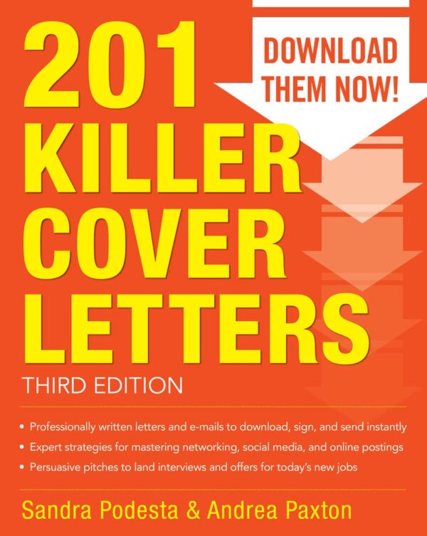 201 Killer Cover Letters Third Edition (BUSINESS BOOKS)