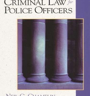 Criminal Law for Police Officers
