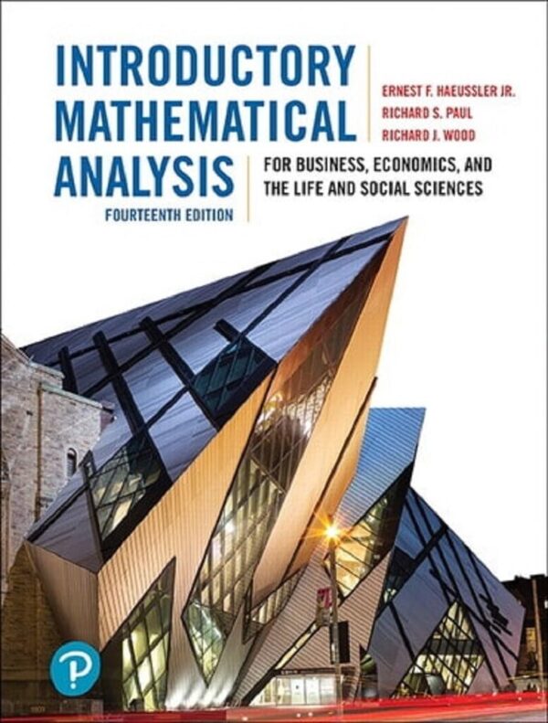 Introductory Mathematical Analysis for Business