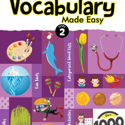 Vocabulary Made Easy Level 2: fun, interactive English vocab builder, activity & practice book with pictures for kids 6+, collection of 1000+ everyday words| fun facts, riddles for children, grade 2