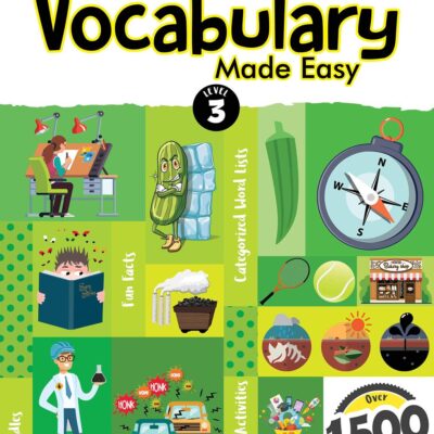 Vocabulary Made Easy Level 3: fun, interactive English vocab builder, activity & practice book with pictures for kids 8+, collection of 1500+ everyday words| fun facts, riddles for children, grade 3