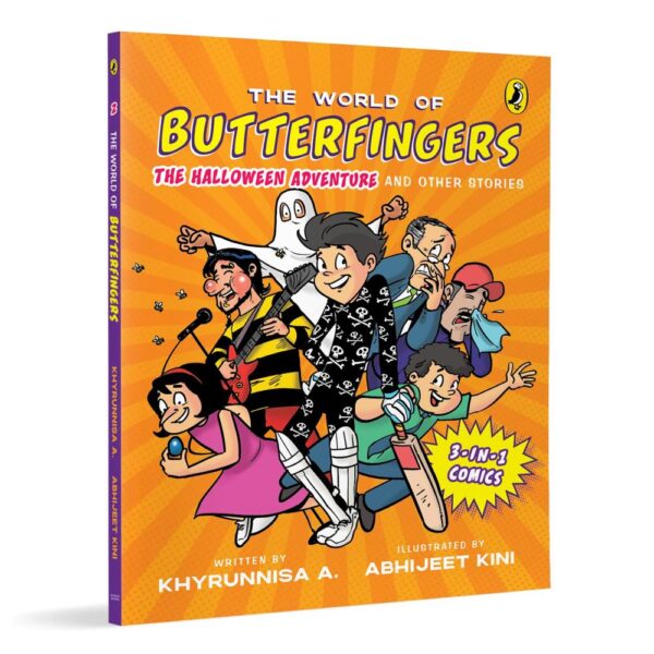 The World of Butterfingers: The Halloween Adventure and Other Stories | Comic Book Vol 2 | Ages 8 +