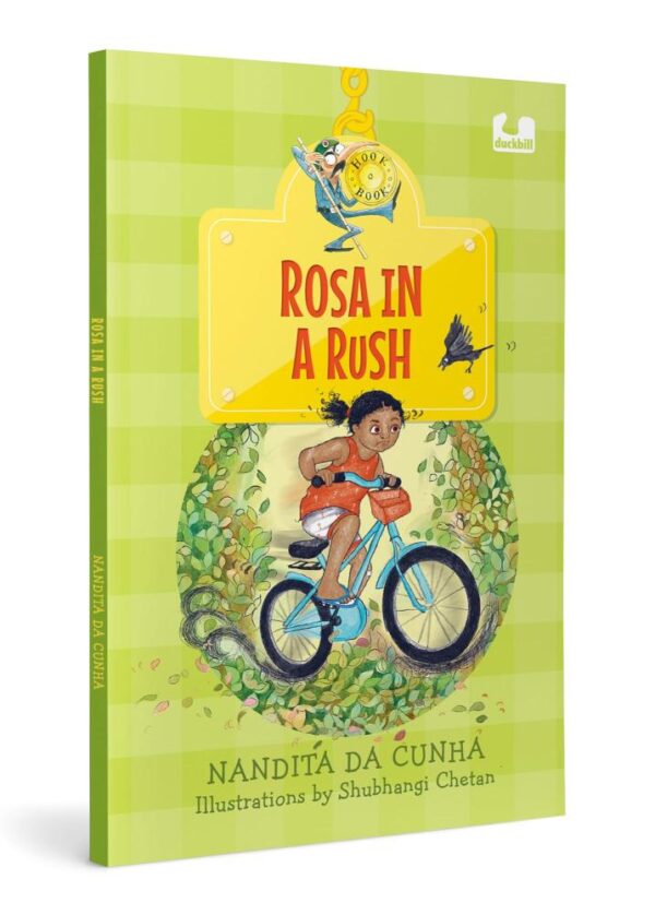 Rosa in A Rush (Hook Books): The Exciting Story of a Girl on a Quest on Her Cycle in Goa | Ages 5+