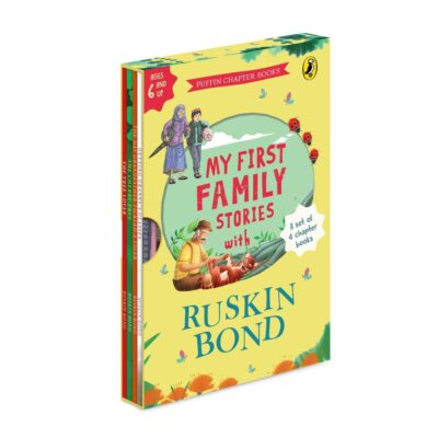 My First Family Stories: Ruskin Bond Boxset (Set of 4) | Illustrated Family Stories with Nature, Relationships, and Life Lessons | Perfect for Bedtime Reading and Gifting
