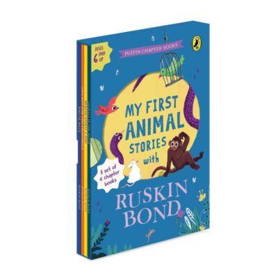 My First Animal Stories: Ruskin Bond Boxset (Set of 4) | Fun, Adventurous Animal-themed Humorous Tales | Perfect for Bedtime Reading and Classroom Storytelling | Ages 7+