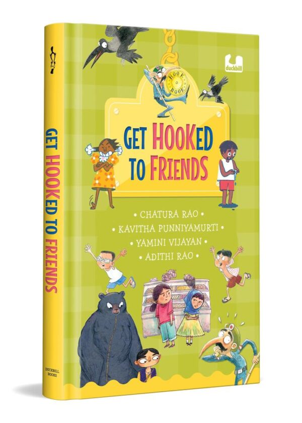 Get Hooked to Friends (Hook Books): A 4 in 1 Gorgeously Illustrated Book on Friendship | Giftable Hardback Edition | Ages 5+
