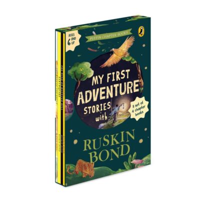 My First Adventure Stories: Ruskin Bond Boxset (Set of 4) | Thrilling, Illustrated Adventure Stories of Courage, Curiosity & Exploration | Perfect for ... Reading and Classroom Storytelling | Ages 7+