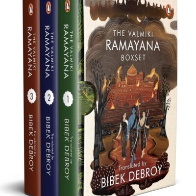 The Valmiki Ramayana (Box set of 3): Bibek Debroy Translation of Epic Hindu Mythology, Adventure & Family Duty | Premium Collector’s Edition | Perfect Gift for Festivities