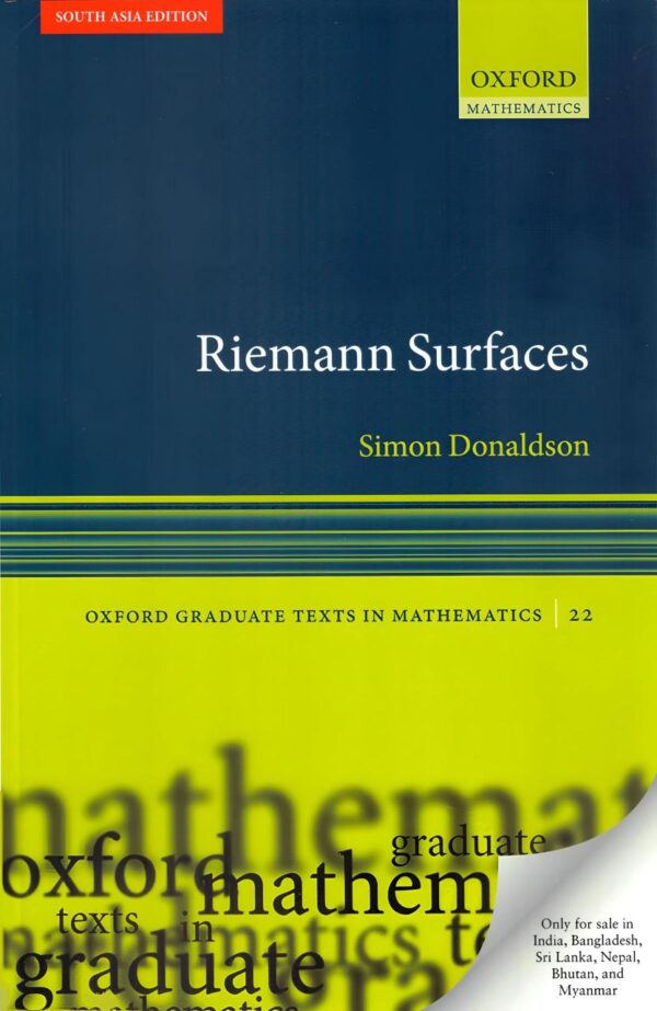 Riemann Surfaces: 22 (Oxford Graduate Texts in Mathematics)