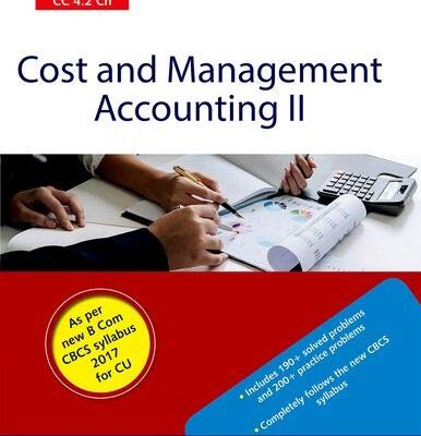 COST AND MANAGEMENT ACCOUNTING II