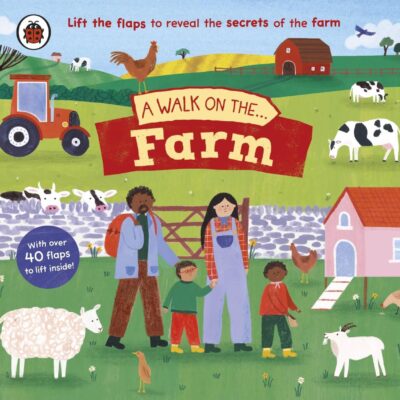 A Walk on the Farm: A lift-the-flap board book