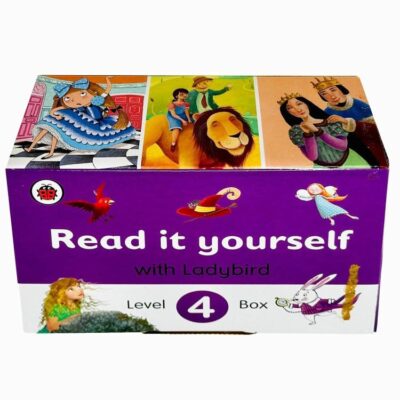 Ladybird Read It Yourself Tuck Box Level 4: 8 Books Box Set (Heidi, The Little Mermaid, Peter and the Wolf, Alice in Wonderland, Pinocchio, Snow White and the Seven Dwarfs, The Wizard of Oz and More)
