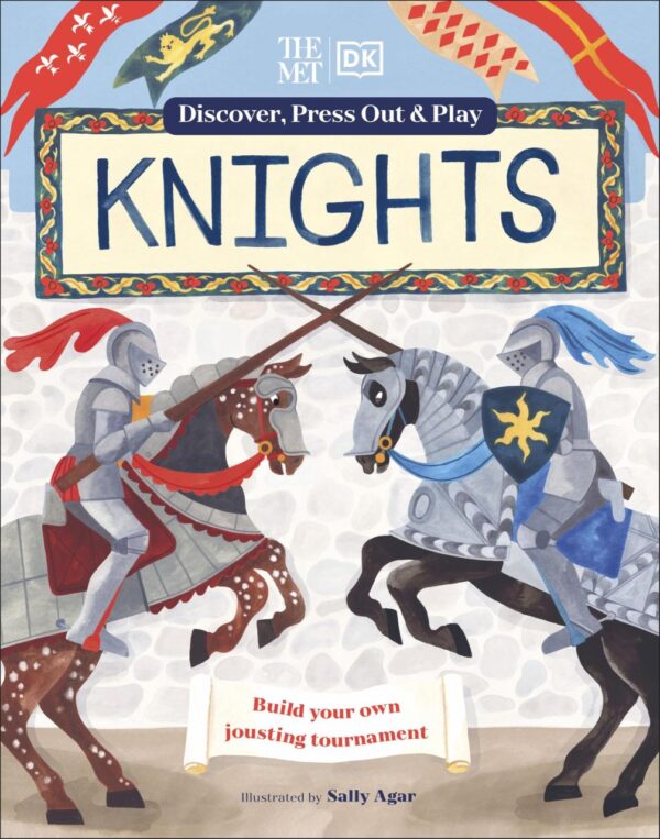 The Met Knights Discover, Press Out & Play (DK The Met)