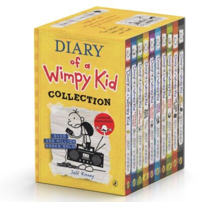 Diary of a Wimpy Kid Boxset: 10 Books Collection (Books 1-10) | #1 International Bestselling Series | 250+ Million Copy Bestseller | Ages 8+ Years