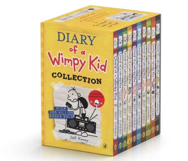 Diary of a Wimpy Kid Boxset: 10 Books Collection (Books 1-10) | #1 International Bestselling Series | 250+ Million Copy Bestseller | Ages 8+ Years