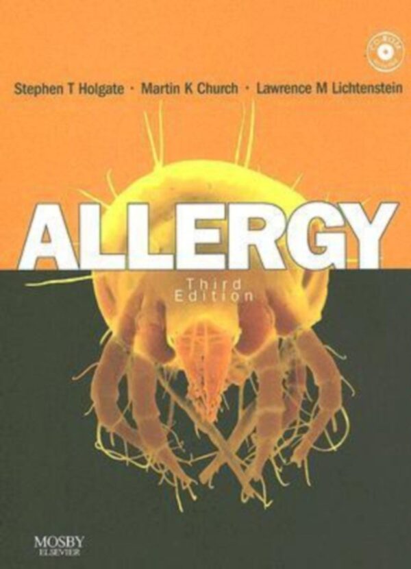 Allergy 3rd Edition Medical Textbook - Mosby Publisher, 468 Pages