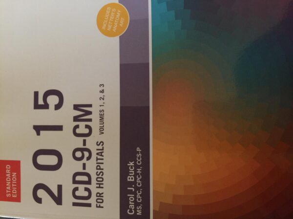 ICD-9-CM for Hospitals Vol 1 2 3 Standard Edition 2015 - Elsevier medical coding reference manual