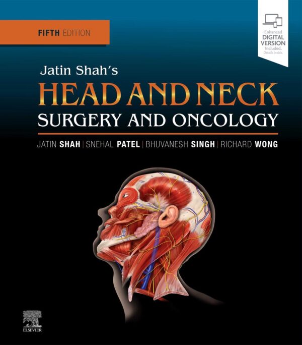Jatin Shah Head and Neck Surgery and Oncology 5th Edition hardcover book with Expert Consult online access