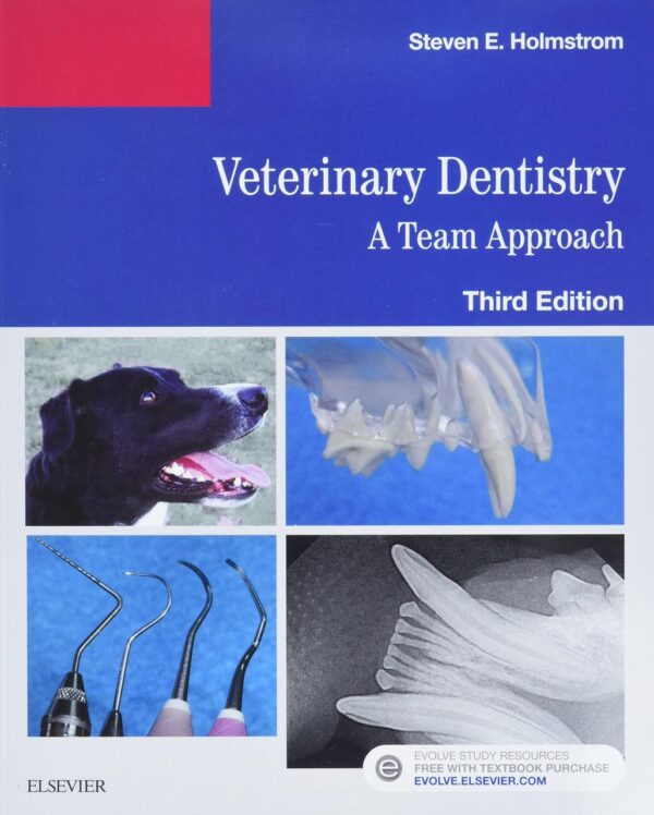 Veterinary Dentistry: A Team Approach 3rd Edition textbook cover - Saunders veterinary dental reference