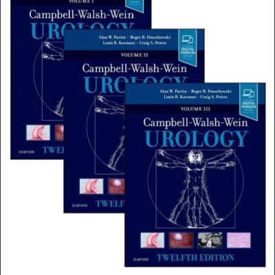 CAMPBELL WALSH WEIN UROLOGY 3-VOLUME SET , 12TH EDITION
