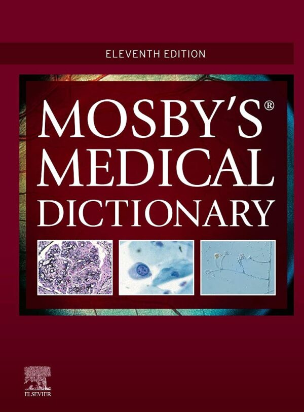 Mosby's Medical Dictionary 11th Edition Hardbound - Essential medical terminology reference book for nursing and medical students in India