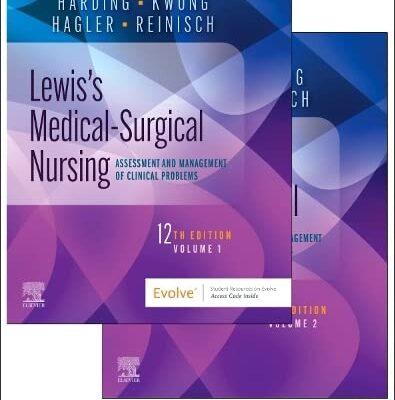 LEWISS MEDICAL SURGICAL NURSING WITH ACCESS CODE 2 VOL SET 12ED (PB 2022)