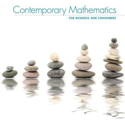 Contemporary Mathematics for Business & Consumers, 9th (Mindtap Course List)